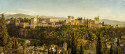 Cuadro panorámico de La Alhambra de Granada nº07